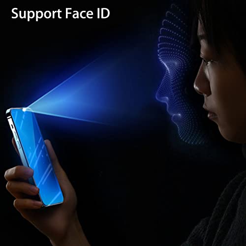 2 Pack Anti-Blue Privacy Tempered Glass Suit for iPhone 11 Pro Max/iPhone XS Max Mirror Anti-Spy Screen Protector Anti-Peeping Film Electroplated 9H Hardness Anti-scratch 6.5 inch (Blue) - size: For iPhone 11 Pro Max/ iPhone XS Max