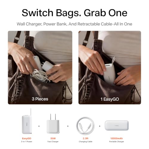TORRAS EasyGO Lite 10000mAh Fast Charging Power Bank for iPhone 18 Pro Max