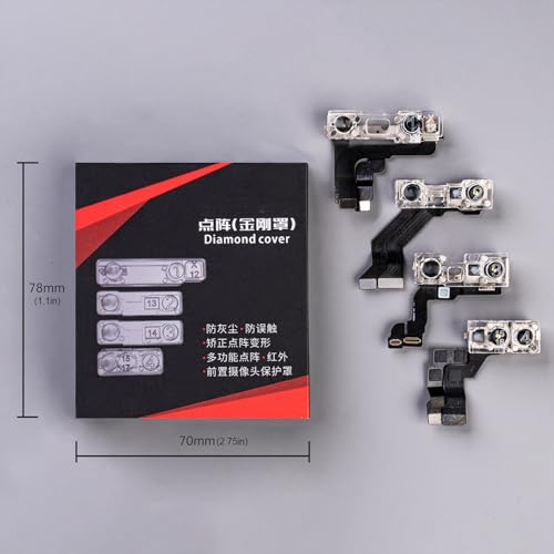 Pack of 4 Multi Functional Camera Protectors Case Providing Scratch Resistance and for Phone Maintenance Camera Protectors