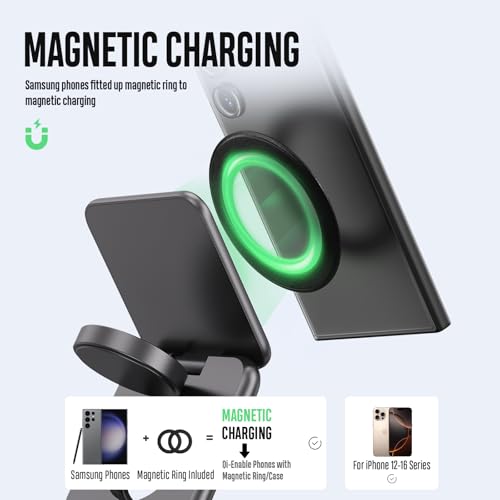 KU XIU 3 in 1 Charging Station for Samsung Phone Watch Buds - color: Grey 1