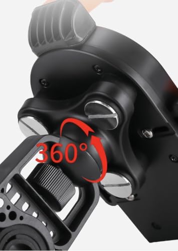 2026Anti-Theft Motorcycle Phone Mount Holder with Vibration Dampener High-Speed Secure Lock, Adjustable Size Handlebar Cellphone Cradle for Bike Bicycle Scooter ATV, Octopus Gripper ﻿