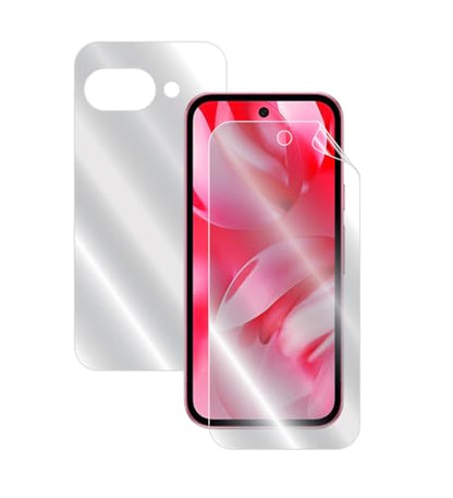 IPG for Google Pixel 9a Hydrogel Screen & Back Full Body Protector Invisible Touch Screen Sensitive Ultra HD Clear Film Anti Scratch Skin Guard - Smooth/Self-Healing/Bubble -Free for Pixel9aFB