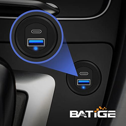 Alloy Type C 3.0 & USB 3.0 Car Mount Cable Male to Female 3ft - style: USB3.0 & Type_C 3.0 3ft