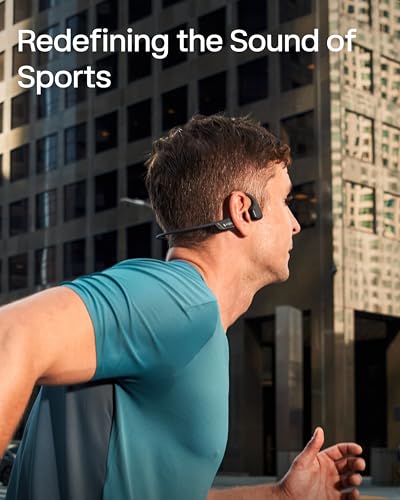 SHOKZ OpenRun Pro 2 Bone Conduction Bluetooth Sport Headphones, Black - color: Black, size: Standard