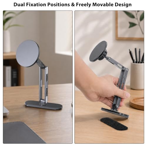 15W Wireless Phone Charger Holder for Desk Office, Magsafe Charging Stand - size: Wireless Charging