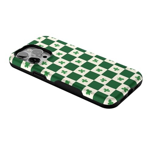 Casely iPhone 14 Pro Max Case | Lucky You | Shamrock | Bold Protective Design | Compatible with MagSafe - color: Lucky You | Shamrock