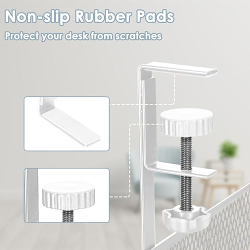 Cable Management, 25'' Cable Management Under Desk, Cable Tray - color: White, size: 25'' (1 Pack)