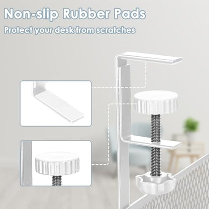 Cable Management, 25'' Cable Management Under Desk, Cable Tray - color: White, size: 25'' (1 Pack)