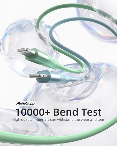 iPhone Charger Fast Charging 3Pack 10FT MFi Certified Lightning Cable