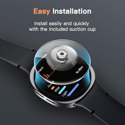 JETech Screen Protector for Samsung Galaxy Watch 9/8 40mm, 3-Pack | Tempered Glass Protection, HD Clear, Anti-Scratch Design - size: Galaxy Watch 9/8 40mm