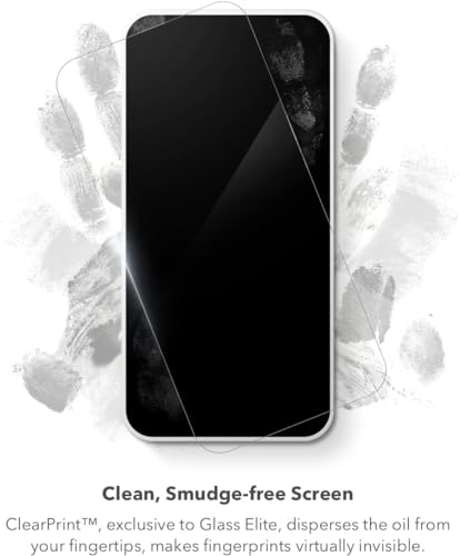 ZAGG InvisibleShield Glass Privacy Screen Protector for iPhone 14 PRO MAX – 3X Impact and Scratch Protection, Strongest Tempered Glass, Smudge-Free, Smooth Silky Feel, Two-way Side View Privacy
