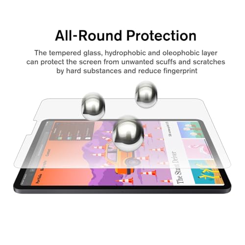 KCT Paperfeel Glass Screen Protector for iPad Pro 11 (1st-4th) & Air 5/4th