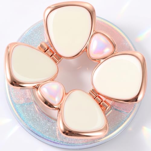 [2026 All-New] for MagSafe Clover Phone Grip, Glitter White - color: White Clover