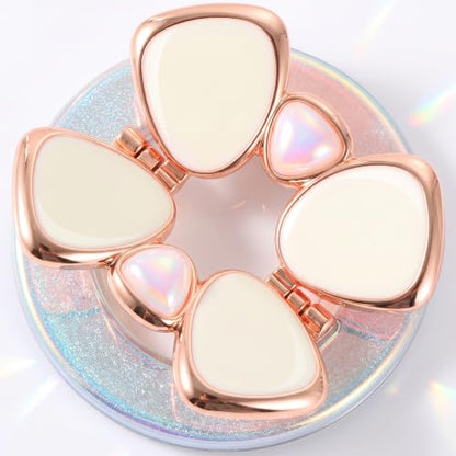 [2026 All-New] for MagSafe Clover Phone Grip, Glitter White - color: White Clover