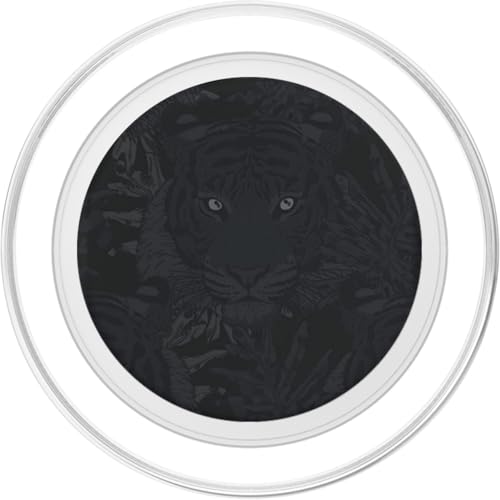 Black Tiger PopSockets PopGrip for MagSafe - style: Magnetic PopGrip