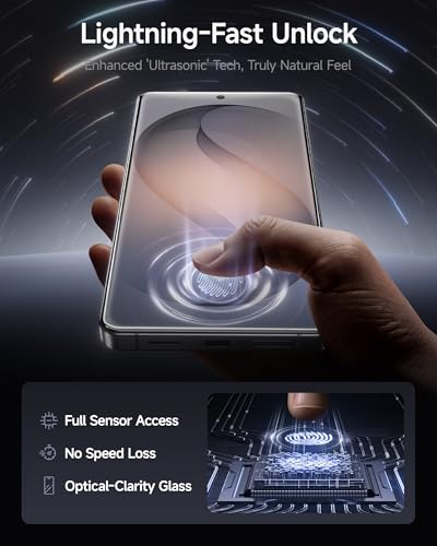 SMARTDEVIL 3 Pack for Samsung Galaxy S26 Ultra Screen Protector | HD Clear Tempered Glass, 9H Scratch & Impact Resistant, Ultrasonic Fingerprint Sensor Compatible, Bubble-Free & Dust-Free - size: For Samsung Galaxy S26 Ultra 6.9 inches