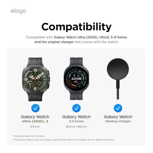 elago GW2 Charging Stand for Samsung Galaxy Watch Series - color: Sand Pink