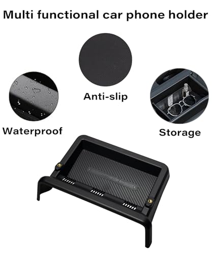 Car Phone Holder for Jeep Compass 2022-2026 8.4-inch screen Accessories - size: for 2022-2026 Jeep Compass (8.4 Inch+Storage Tray)