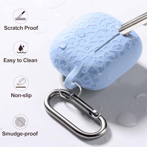 Leopard Engraved for AirPods 5 (2026) and AirPods 4 Case Cover (2024) - color: Lalic, size: Airpods 5 & 4 Case