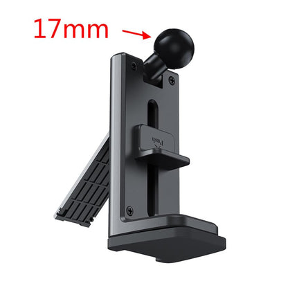 Airplane Phone Holder Clamp Replacement Desk Clamps with 17mm Ball Head Joint C-Clamp Phone Stand for MagSafe Car Mount Charger Phone Clips Flight Travel Essentials Flying Tray Table