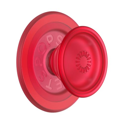 PopSockets Phone Grip for MagSafe, Magnetic Holder- Blanchette Red - color: Blanchette Red, style: MagSafe