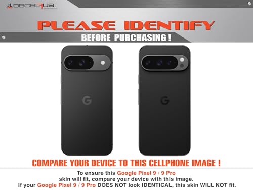 Decalrus - Protective Decal Skin Sticker for the Google Pixel 9 / Pro Cellphone Cover wrap GOpixel9-17