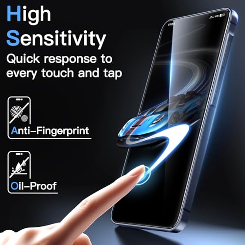 JETech 3D 9H+ Screen Protector for Samsung Galaxy A57, 2-Pack
