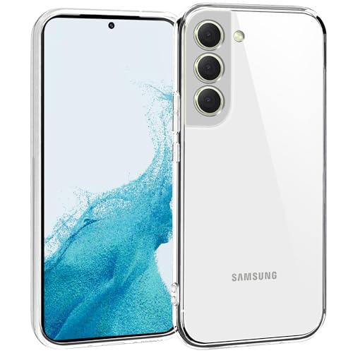 TENOC Phone Case for Samsung Galaxy S22, Clear Case Shockproof Protective Bumper Slim Cover - color: Clear, size: S22