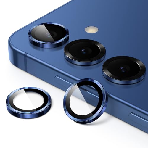 JETech Camera Lens Protector for Samsung Galaxy S25, Navy, 1 Set - color: Navy