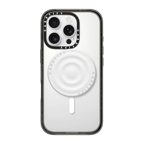 CASETiFY Snappy Ripple Grip Stand Compatible with Magsafe - White