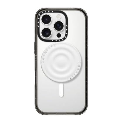 CASETiFY Snappy Ripple Grip Stand Compatible with Magsafe - White