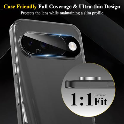 4 Pack Camera Lens Screen Protector Compatible with Google Pixel 11 Pro - size: Pixel 11 Pro