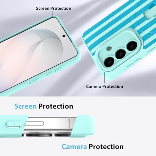 KANGHAR Compatible with Samsung Galaxy S26 Case Stripes -Blue - color: Blue-Stripes, size: Samsung Galaxy S26