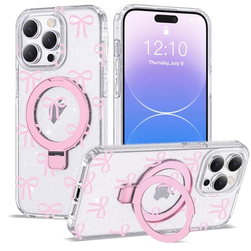 Butterfly Case for iPhone 14 Pro Max with Stand 6.7",C-Pink - color: C-Pink, size: Iphone 14 Pro Max