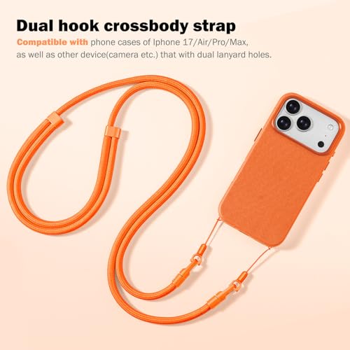 Thickened Crossbody Strap, Shoulder Neck Camera Phone Strap, Beige - color: Beige