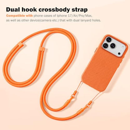 Thickened Crossbody Strap, Shoulder Neck Camera Phone Strap, Beige - color: Beige