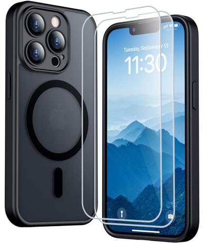 SPIDERCASE Magnetic for iPhone 13 Pro Max Case,Black - color: Black, size: Iphone 13 Pro Max 6.7''