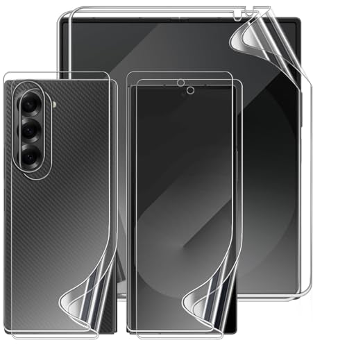 2 Sets Screen Protector for Samsung Galaxy Z Fold Special 8.0", High Definition Clear Soft TPU Screen Protector, 2 Front + 2 Inner Flexible Film Hydrogel, Self-Healing, Bubble-Free - size: Samsung Galaxy Z Fold Special