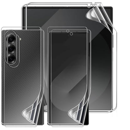 2 Sets Screen Protector for Samsung Galaxy Z Fold Special 8.0", High Definition Clear Soft TPU Screen Protector, 2 Front + 2 Inner Flexible Film Hydrogel, Self-Healing, Bubble-Free - size: Samsung Galaxy Z Fold Special