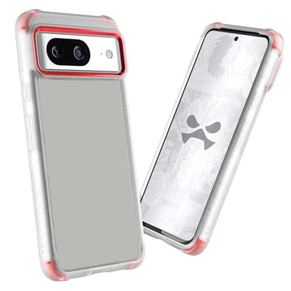 Ghostek Covert Pixel 8 Case Clear - Compatible with Wireless Charging, Silicone Fusion, Slim Fit Shockproof Phone Cover (6.2 Inch, Clear) - color: Clear, size: Pixel 8