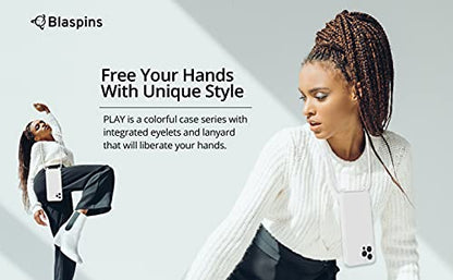 Crossbody Lanyard Strap Case for iPhone 14 Pro Max, Neck Cross Body, Adjustable Holder Removable, Drop Protection Shockproof, Hands-Free Silicone Case 6.7 inch, 150 cm Strap, iP14PM - White - color: White