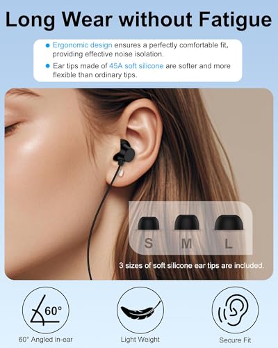 Wired Earphones for iPhone Headphones with Lightning Connector, in-Ear Buds