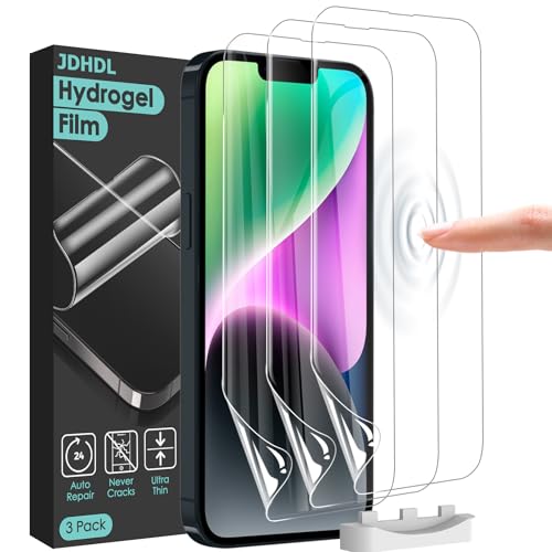 3 Pack Flexible Film Screen Protector for iPhone 13 Pro Max/ 14 Plus, Non-breakable Soft TPU Hydrogel Film for iPhone 13 Pro Max/ 14 Plus Screen Protector Film (NOT Glass) - size: iPhone 14 Plus/ 13 Pro Max