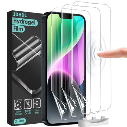 3 Pack Flexible Film Screen Protector for iPhone 13 Pro Max/ 14 Plus, Non-breakable Soft TPU Hydrogel Film for iPhone 13 Pro Max/ 14 Plus Screen Protector Film (NOT Glass) - size: iPhone 14 Plus/ 13 Pro Max