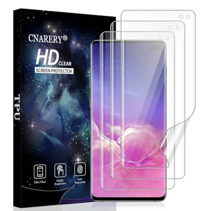 3 Pack for Samsung Galaxy S10 Plus TPU Screen Protector - size: Samsung Galaxy S10 Plus