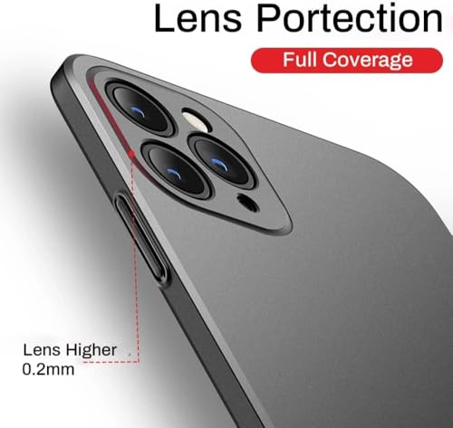 Casechics Compatible with iPhone Case,Luxury Matte Hard PC Slim Fit Ultra Thin Lightweight Camera Lens Protection Soft Shockproof Cover Phone Case (Green,iPhone 17 Pro Max) - color: Green, size: iPhone 17 Pro Max