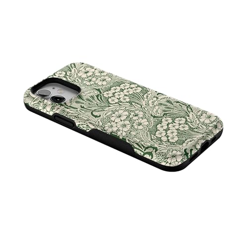 Casely iPhone 12 Mini Case | Mystic Meadow | Green Gardens | Bold Protective Design | Compatible with MagSafe - color: Mystic Meadow | Green Gardens, size: Iphone 12 Mini