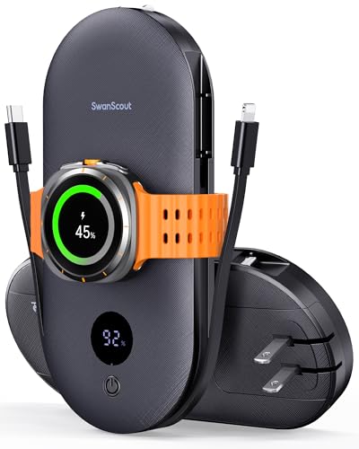 Portable Charger for Samsung Watch 8/Ultra/7/6/5 (Not for Watch 9/Ultra 2)