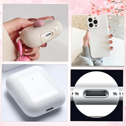 SUNNYCLUE 5pcs Pink Dust Plug Charm Charging Port Charm Enamel Plastic Cute Western Pink Hat Boot Mobile Phone Anti Dustproof Plug Cover Protectors for E-Reader Cellphone Women Laptops Accessories - style: Style 1