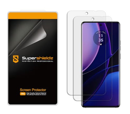 Supershieldz (2 Pack) Designed for Motorola Edge (2023) Screen Protector, High Definition Clear Shield (TPU)